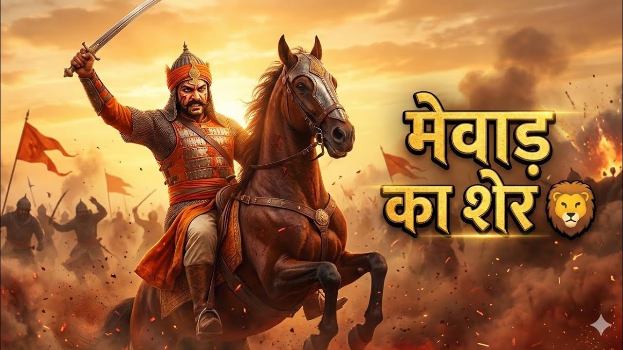 Mewar ka Sher Maharana Pratap 👑 🦁 | मेवाड़ का शेर | EraxDoc  #maharanapratap 