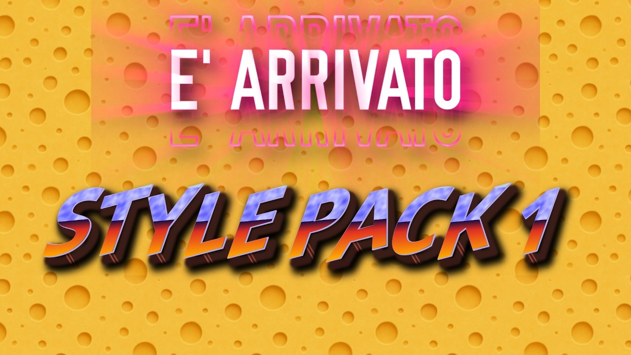 45 Nuovi Stili per i Tuoi Testi in Fusion – Style Pack n.1 Disponibile!