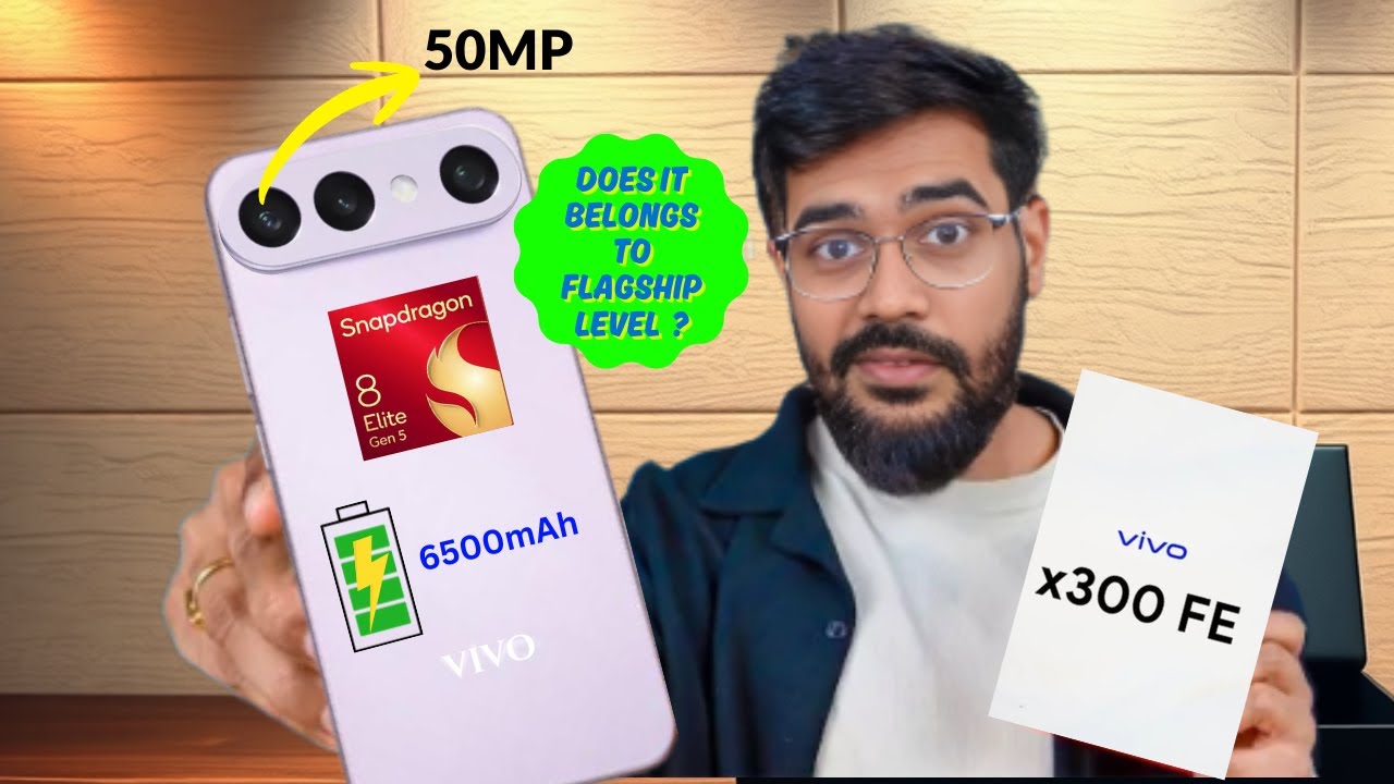 vivo X300 FE Unboxing & First Look ⚡️ 4 Snapdragon 8 Gen 5, 6500mAh, LTPO & More