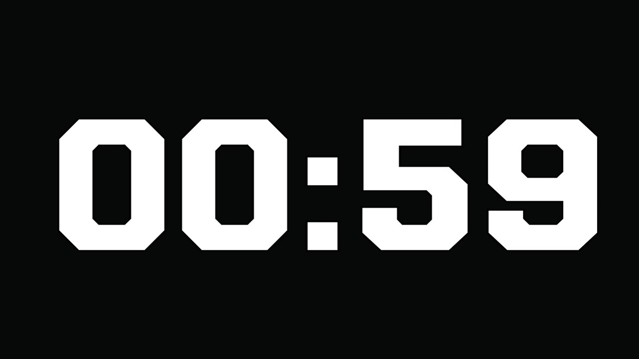 59 seconds timer
