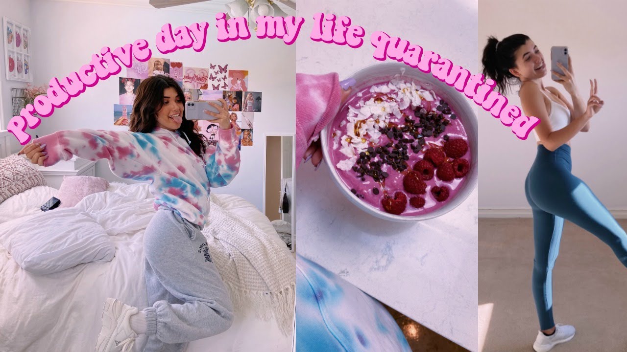 productive day in my life while quarantined!