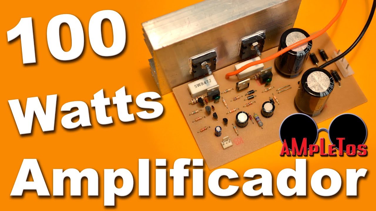 Amplificador mono de 100W versión 2.0