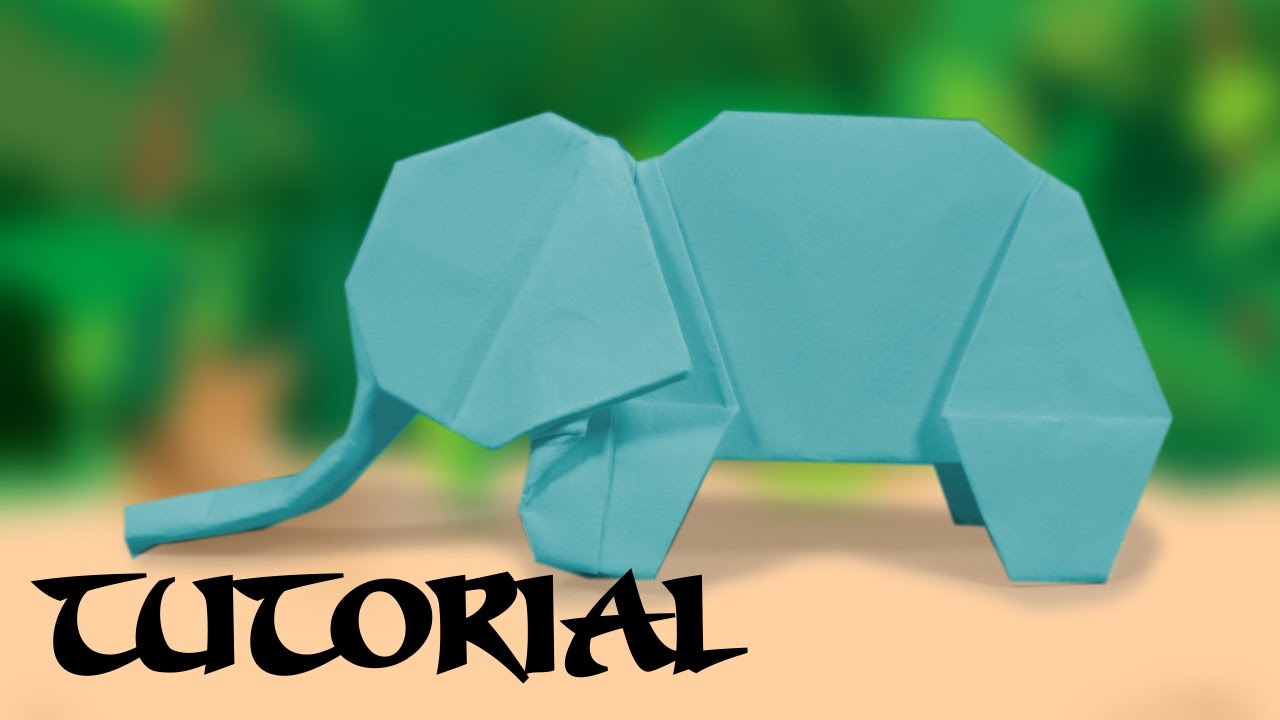 Origami Baby Elephant Tutorial