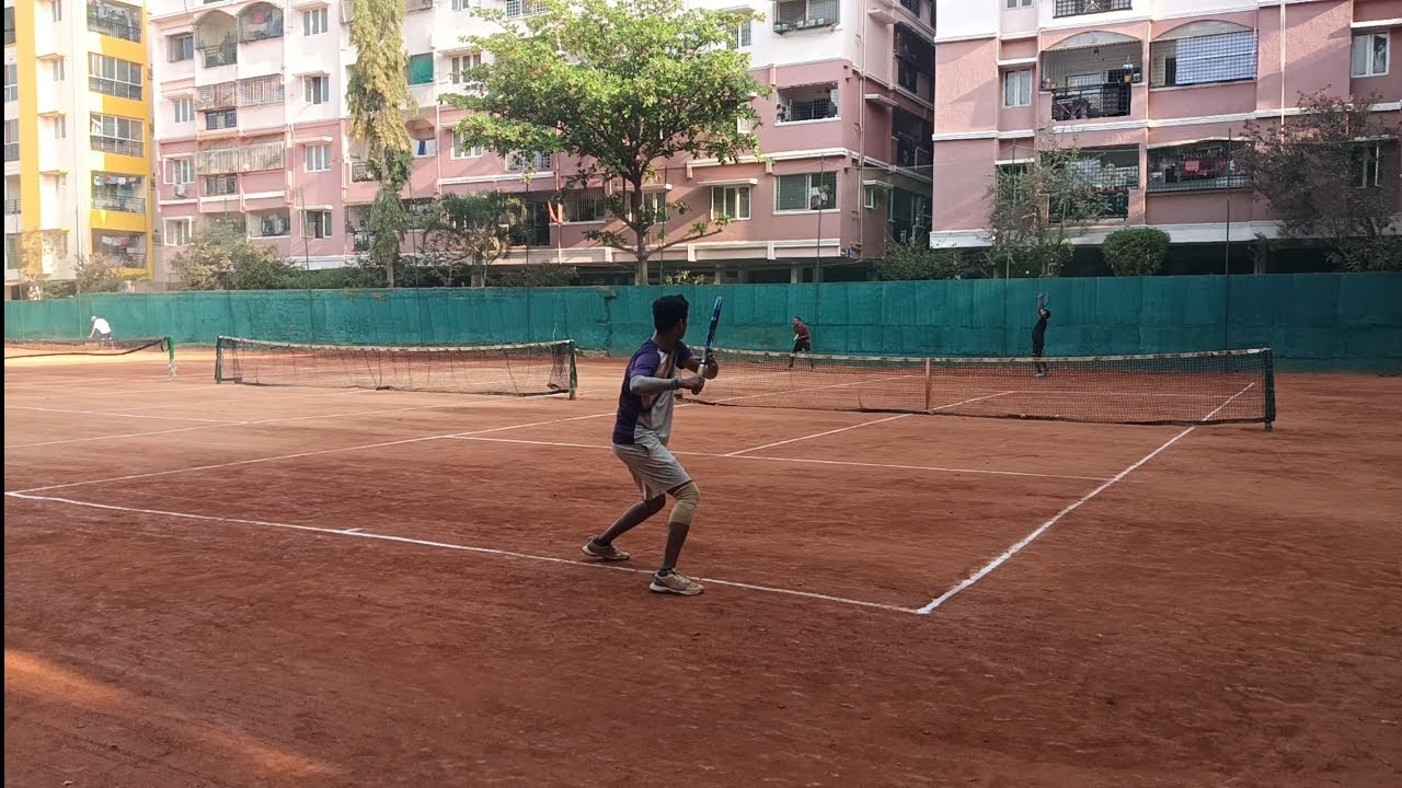 Tennis Single's match against Prashant 24.02.2026