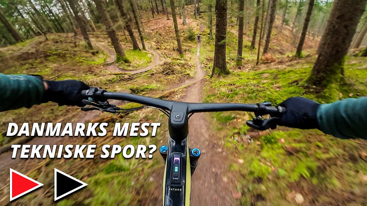 De absolut vildeste MTB spor i Nordjylland - Her kan de bare bygge sorte og røde nedkørsler!