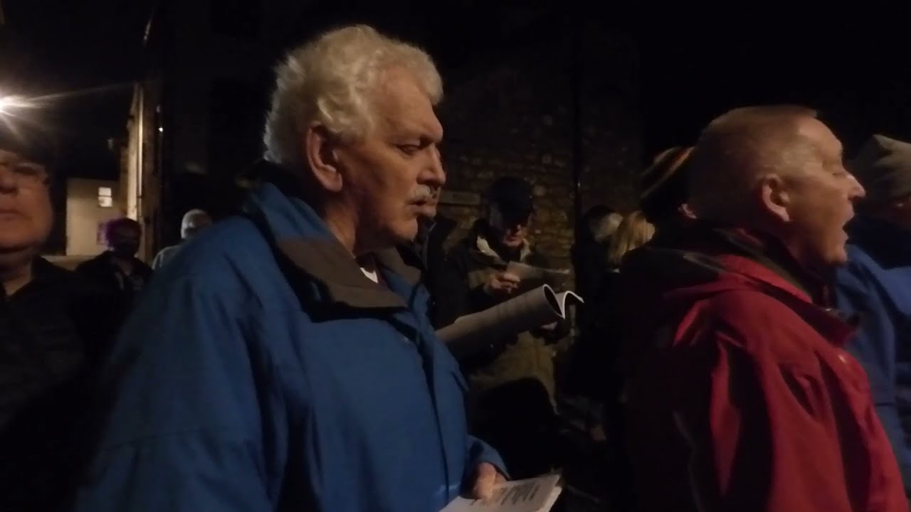 The Combined Chapels Cornish Carol Choir, St.Ives,December 24,2021