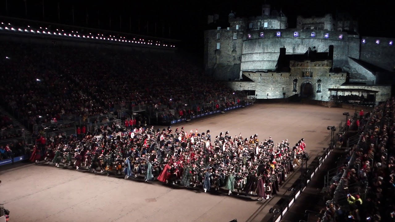 Final act Edinburgh Tattoo 2018