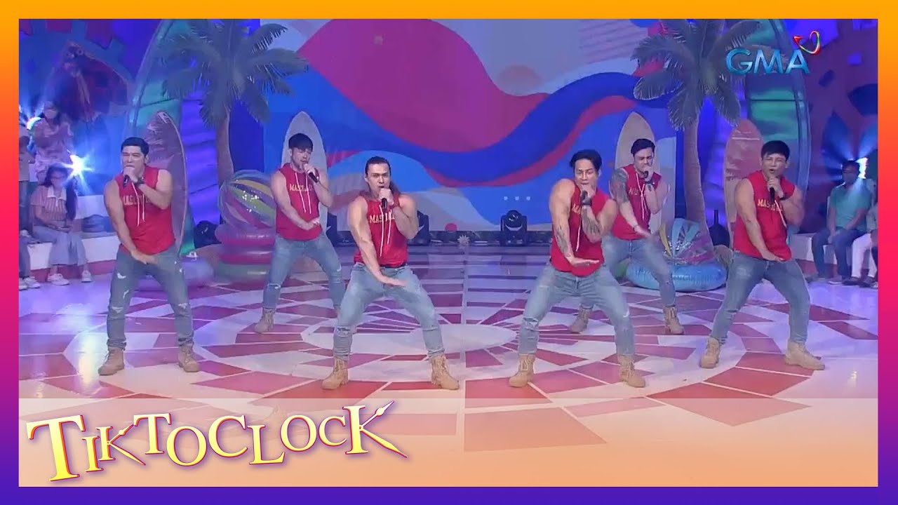The Masculados is here to sing their hit song, JUMBO HOTDOG! | TiktoClock