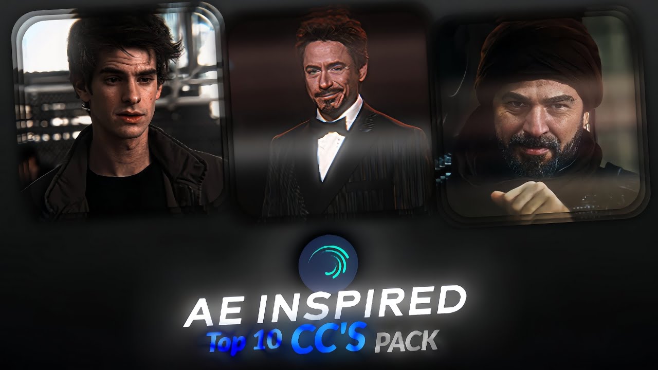 TOP 10 AE INSPIRED CC'S | Alight motion pack | Preset
