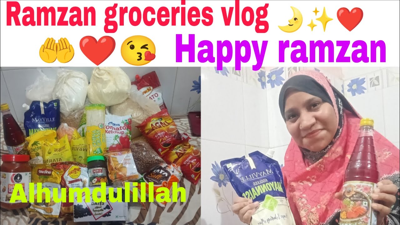 Ramzan groceries vlog🌛✨