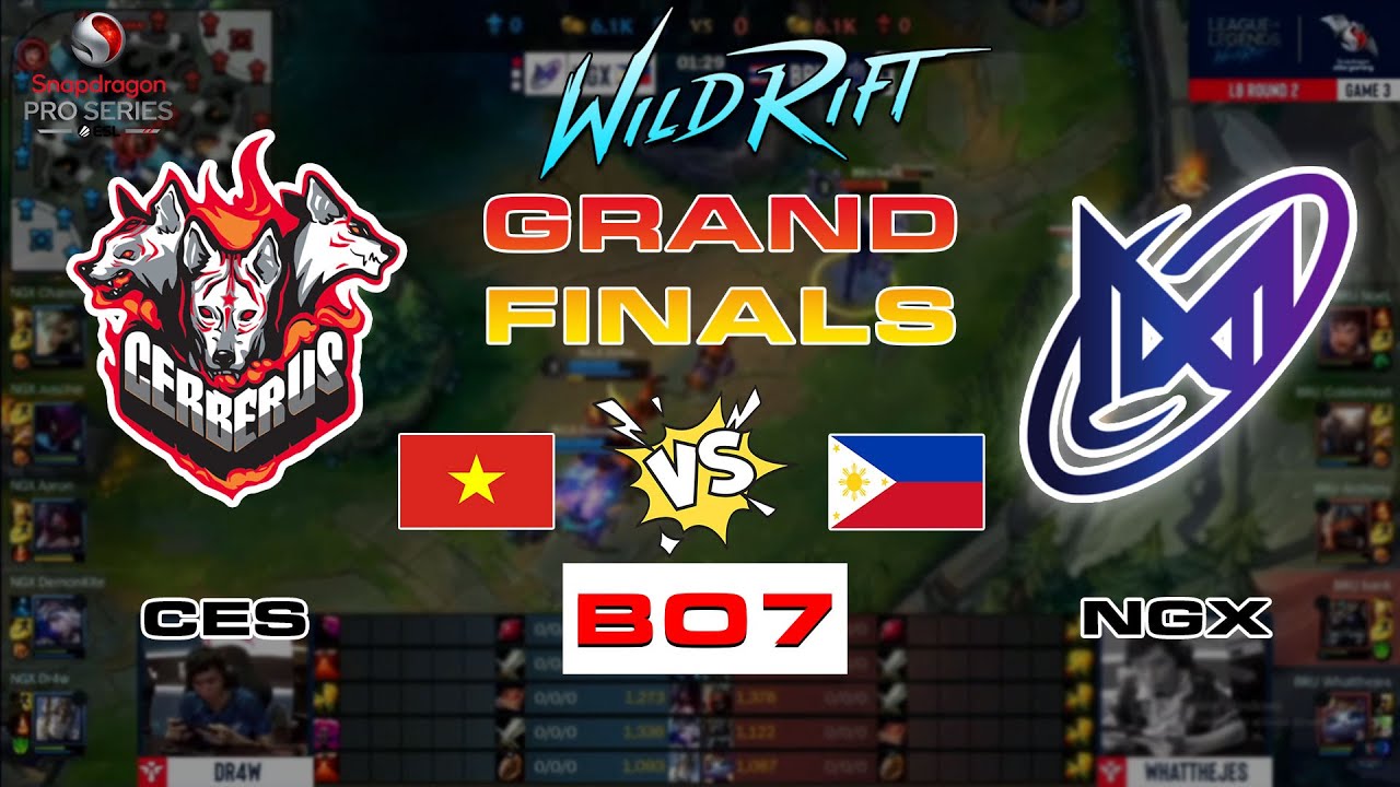 GRAND FINALS NGX vs CES - ESL Snapdragon Pro Series 2022 APAC - Group Stage