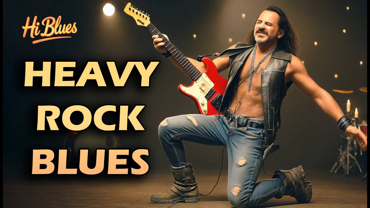 Heavy Rock Blues Instrumental – Powerful Guitar Riff | Hi Blues
