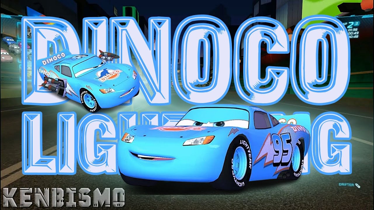 Dinoco Lightning - Battle Race - Ginza Sprint - Cars 2 The Video Game Project Trilogy Pack 2 Mod
