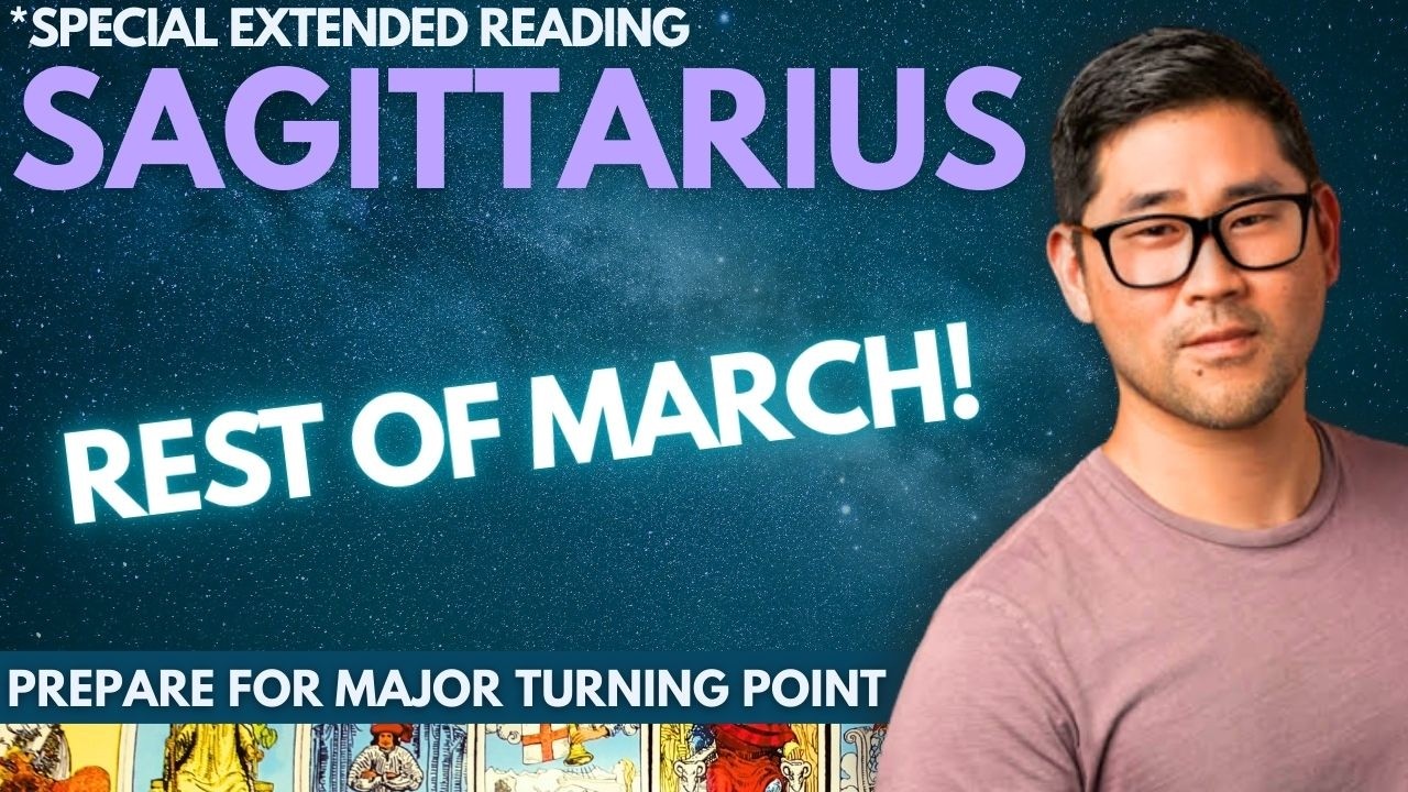 Sagittarius - YOU SHOULD SIT DOWN FOR THIS - SOMETHING BIG IS HAPPENING 🌠 March 23-31