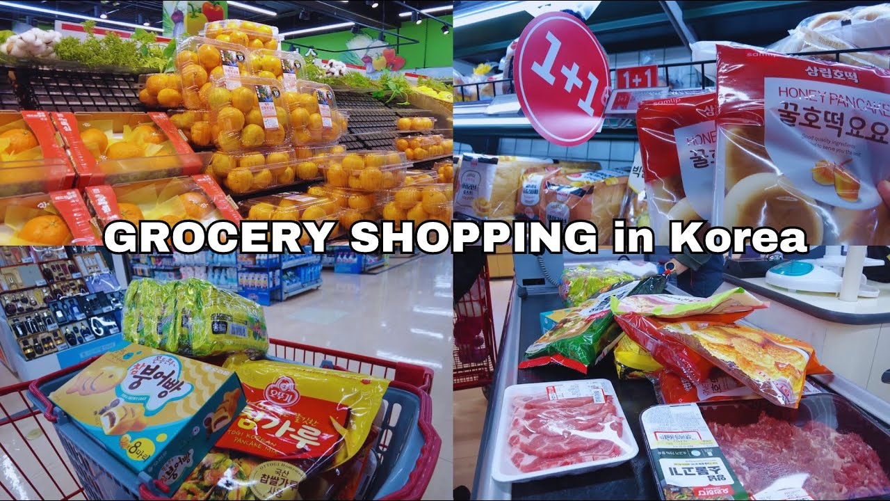 Grocery shopping in Korea | Grocery Food With Prices | Shopping in Korea | Korean Supermarket