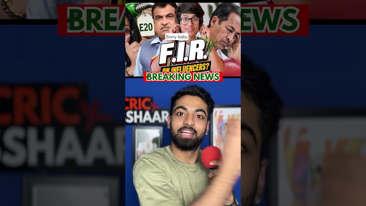 Ethanol पर Manish Kashyap ने Nitin Gadkari को क्या कहा? चार Influencers पर FIR। E20