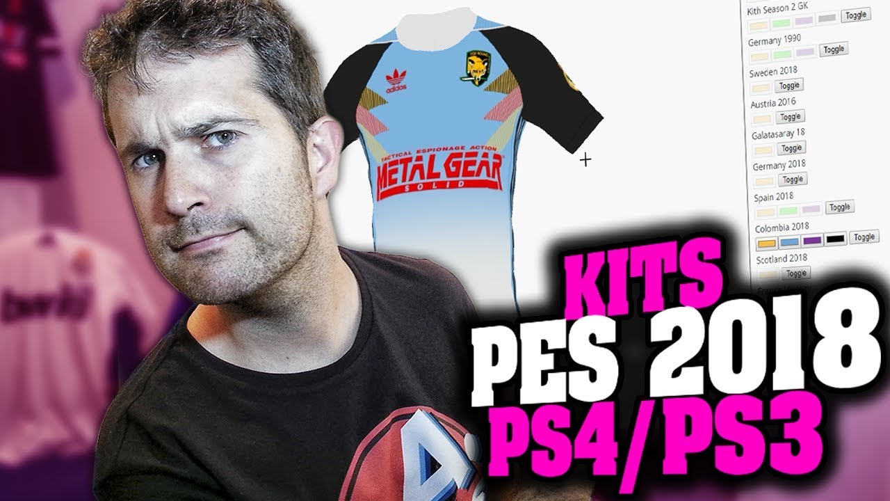 COMO CREAR FÁCILMENTE TUS KITS DE PES 2018 PARA PS4 Y PS3