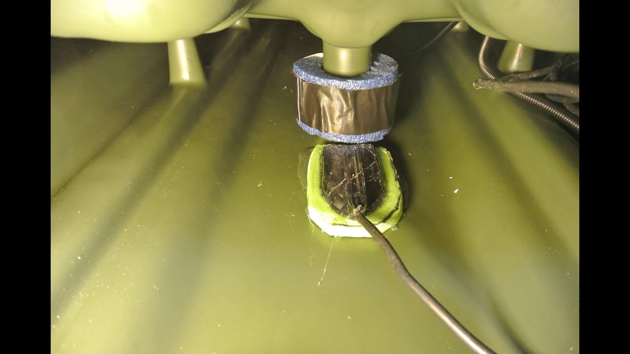 DIY Kayak Shoot Thru Hull Transducer Installation