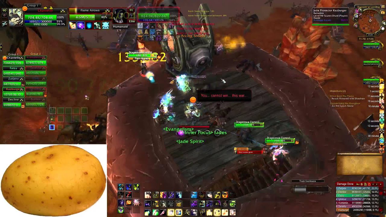 Ruination Heroic Galakras Kill + Mumble