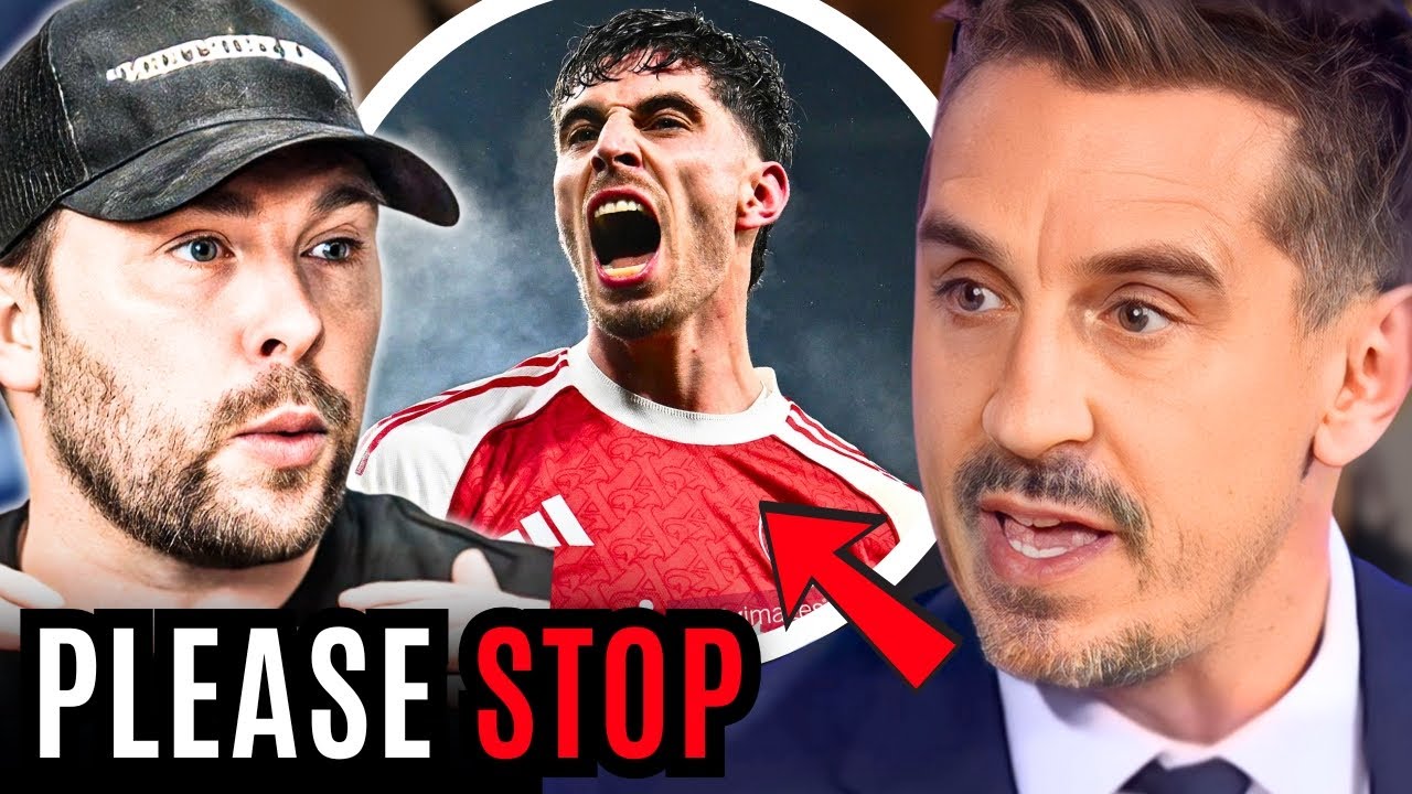 Gary Neville’s Arsenal Hate Is PATHETIC😮
