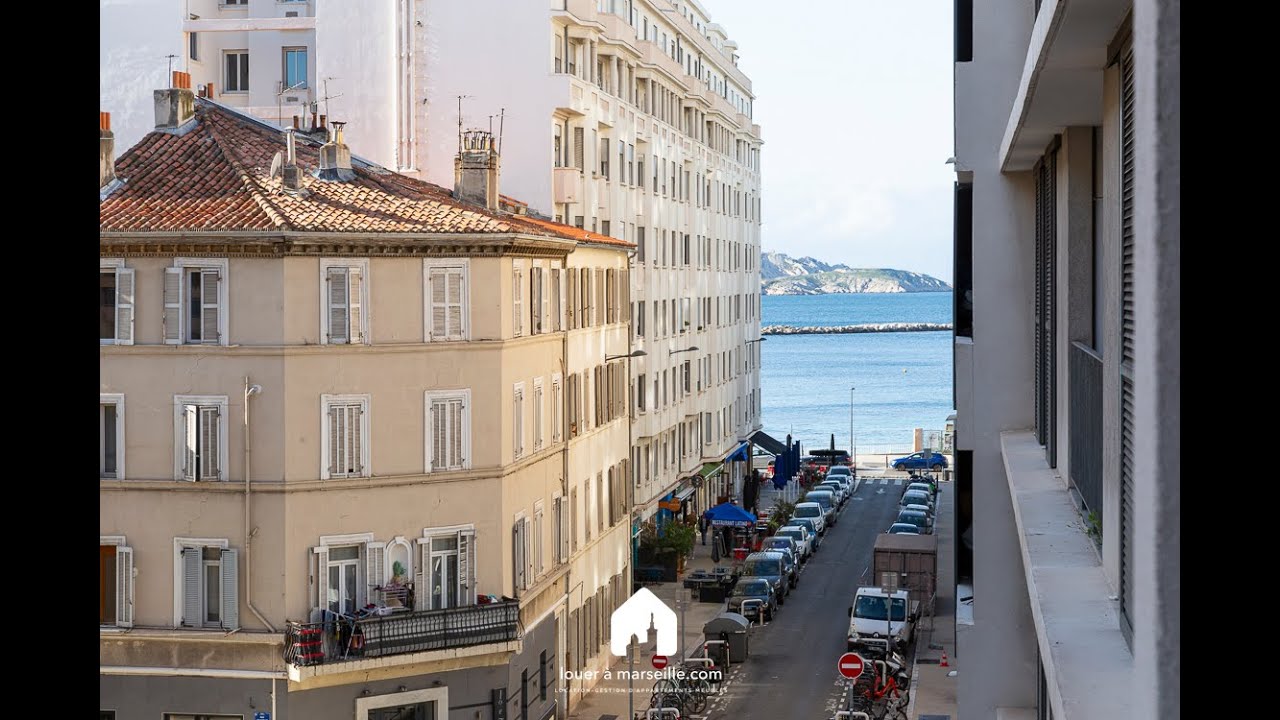 Studio- plage des catalans- Terrasse- 13007