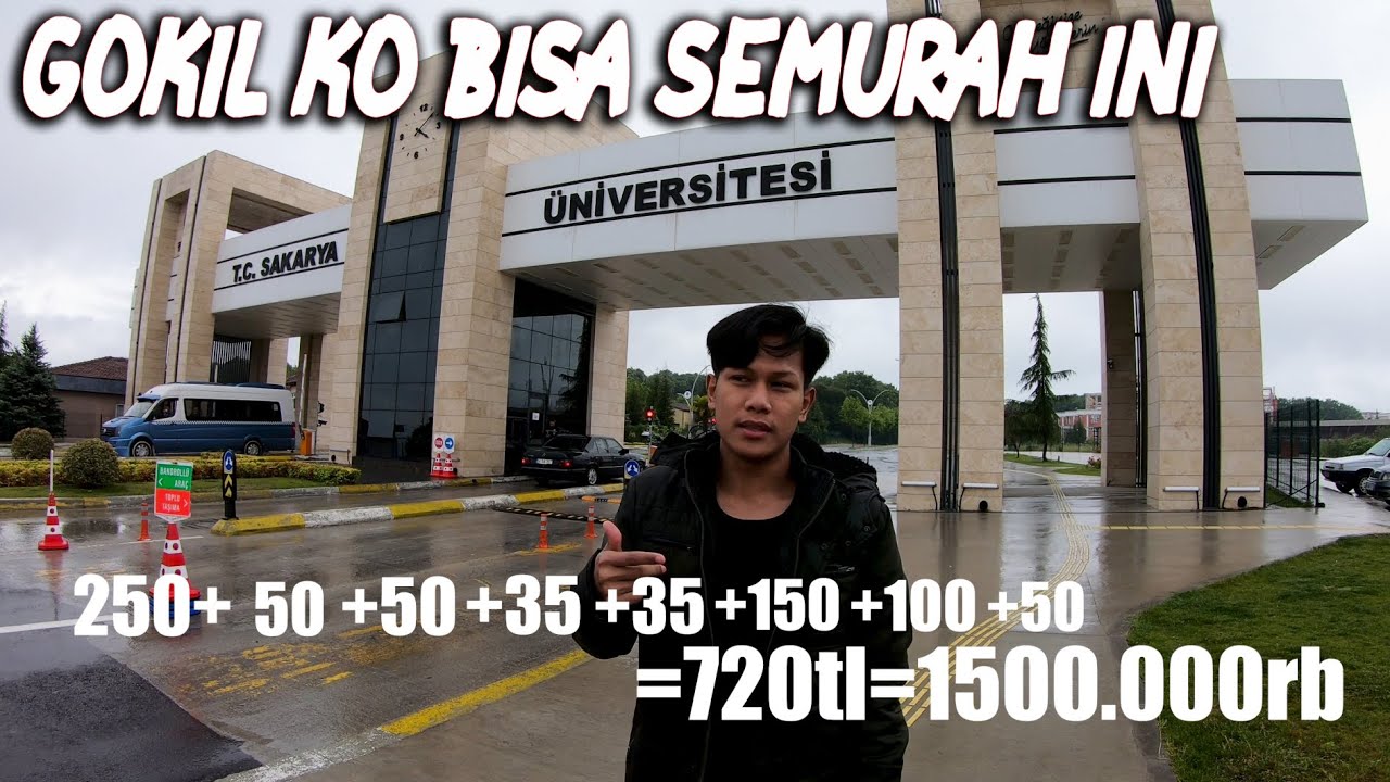 insyaallah kupas tuntas biaya hidup kuliah di turki | ternyata kuliah di luar negeri murahh parah