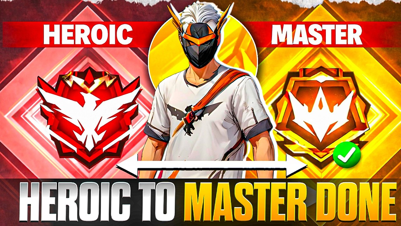 Heroic To Master Done ✅ Cs Rank Pushing With Random Players 🥵 #gwdev
