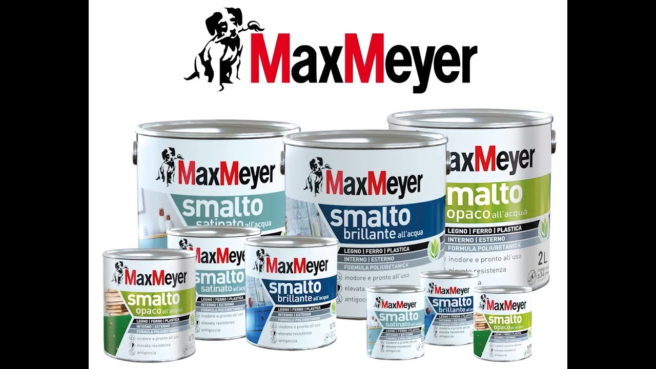 Smalto all'Acqua MaxMeyer: Perfetto per Legno, Ferro e Plastica - Tutorial Come Applicare lo Smalto
