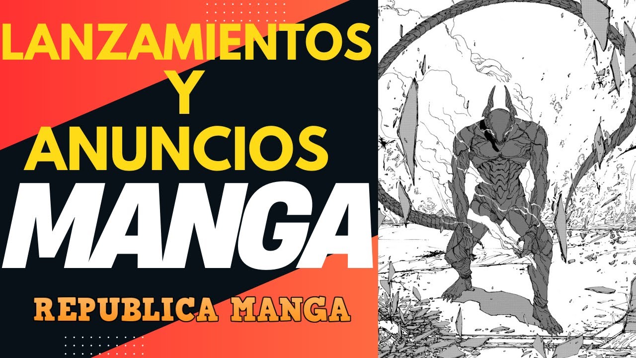 LANZAMIENTOS Y ANUNCIOS MANGA