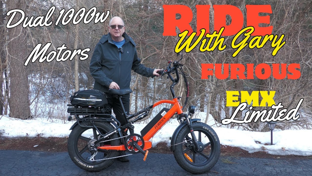 Дайте волю ярости: первая поездка на EMX Limited Dual 1000w E-Bike!