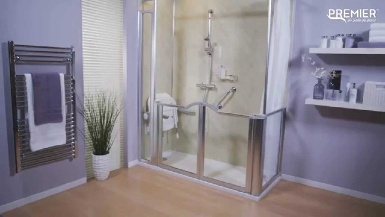 Douche pour personnes handicapées