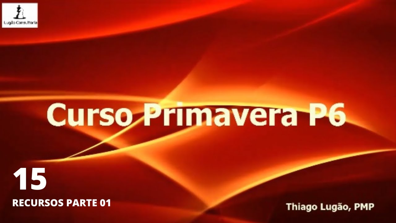 Aula 15.1 - Recursos - Primavera P6