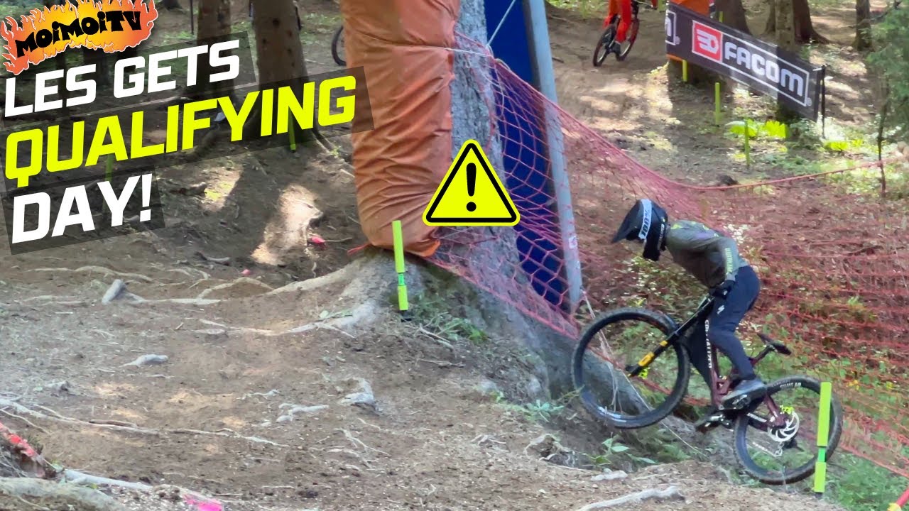 QUALIFYING DAY - LES GETS DOWNHILL WORLD CUP | Jack Moir