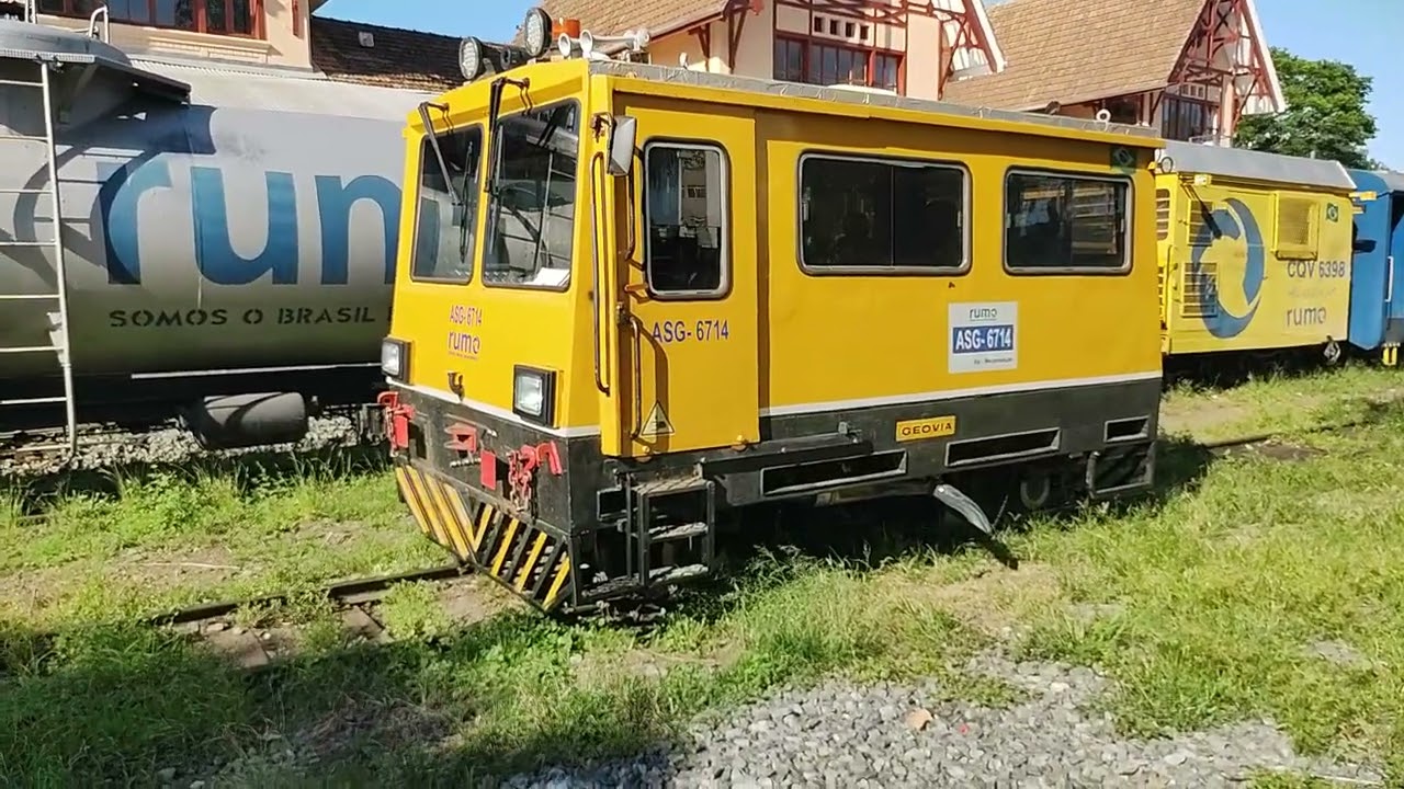 Capina/auto/Plasser e theurer LJL (2026) #trensbrasil #ferroviabrasileira #scbrasil #trains #rumo 