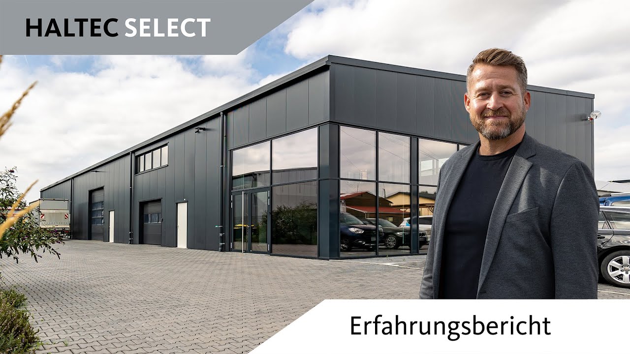 Energieeffizienter Hallenbau in Systembauweise