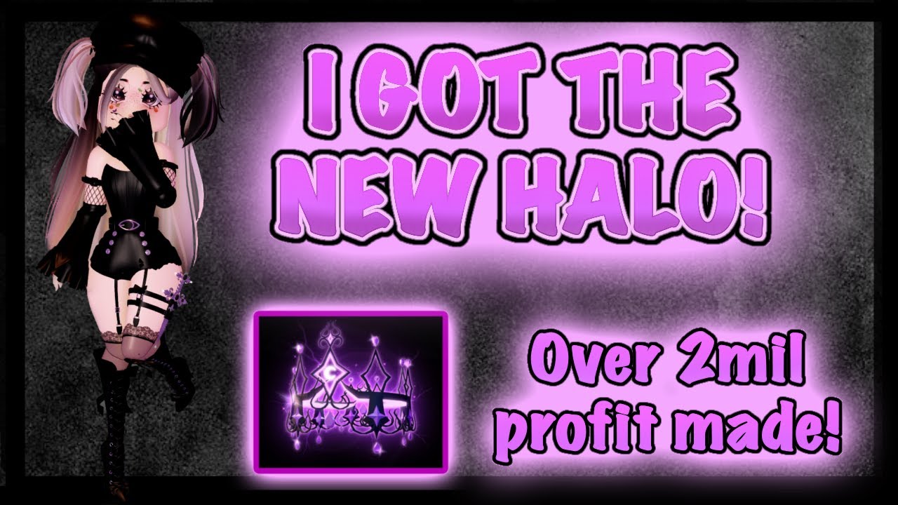 I GOT THE NEW DARK FAIRY HALO! OVER 2MIL PROFIT MADE!