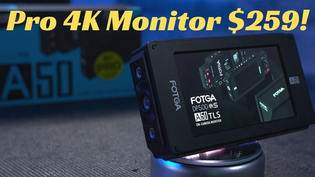 Affordable and Professional 4K Monitor from Fotga