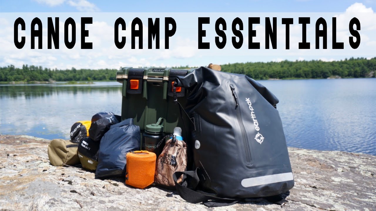 What's In My Camping Backpack? Canoe Camp Edition