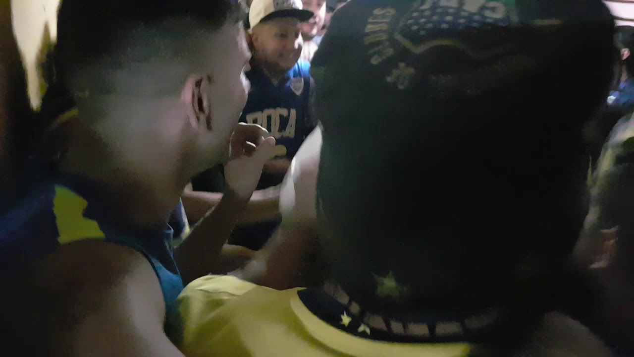 Previa Jugador nro 12 entran los bombos Boca vs Newells 22/04/18