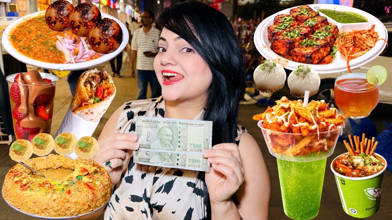 Rs 1000 Street Food Challenge | Navi Mumbai Food Challenge