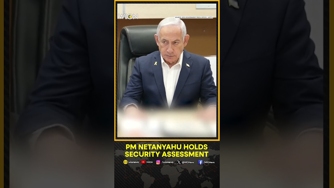 PM Netanyahu Holds Security Assessment | WION Shorts
