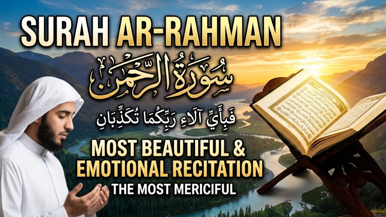 🔴 LIVE Surah Ar-Rahman Recitation | Peaceful Quran Listening