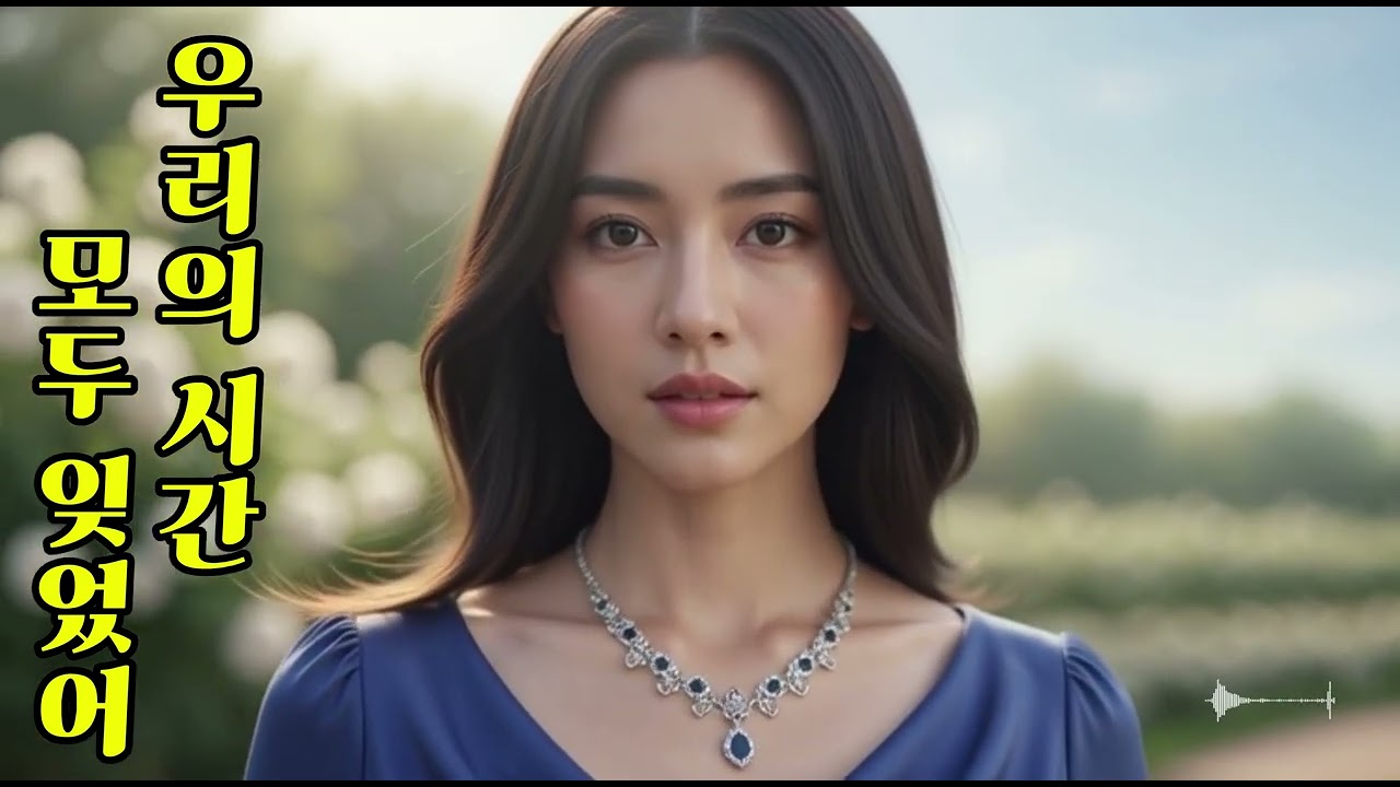 [신곡] 우리의 시간은 모두 잊었어 - (트롯마녀) | 가슴 시린 이별의 아픔을 담은 정통 트로트