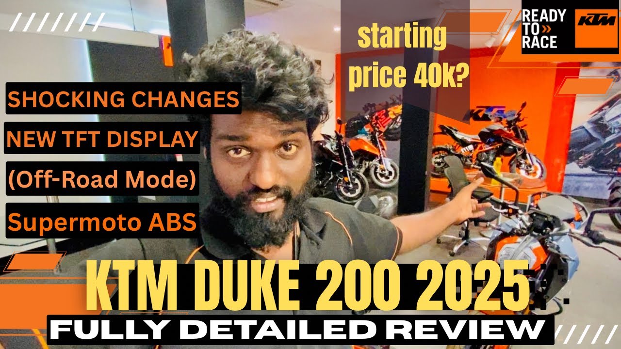 2025 Duke 200 Explained | Design, Power, Tech & Price! #marthandam