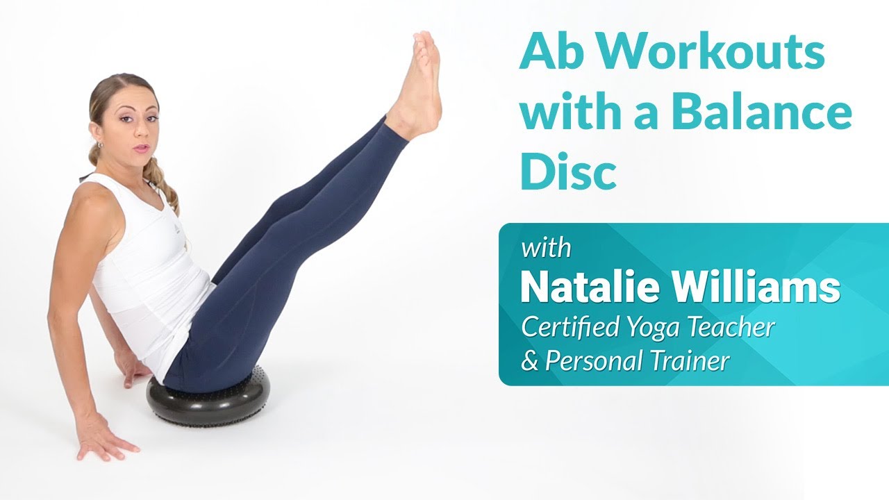 Balance Disc Ab Workout for Home