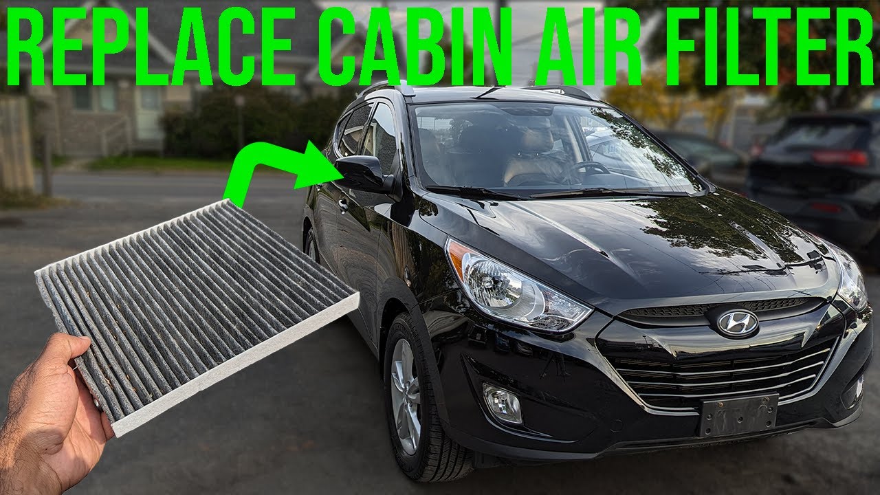 How to Replace Cabin Air Filter - Hyundai Tucson (2010-2015)