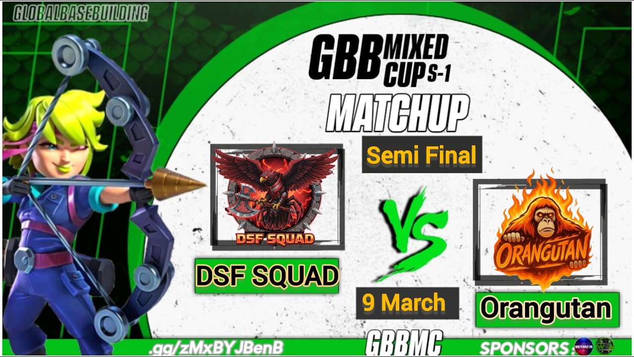 Live GBB Mix Cup Semi Final🏆Clash of Clans #clashofclans #coclive #livegaming #coc #livestream