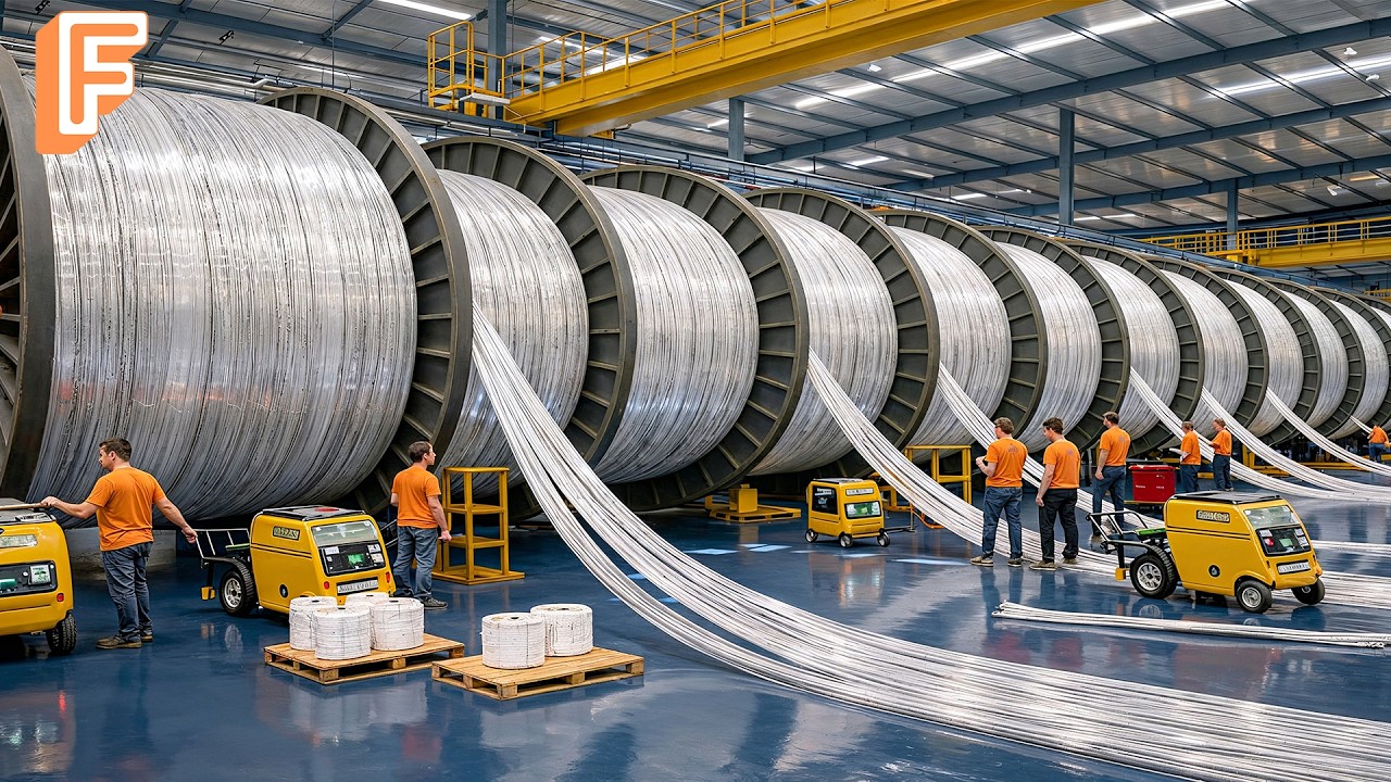 How Billions of Miles of Fishing Line Are Made Inside Massive Factory
