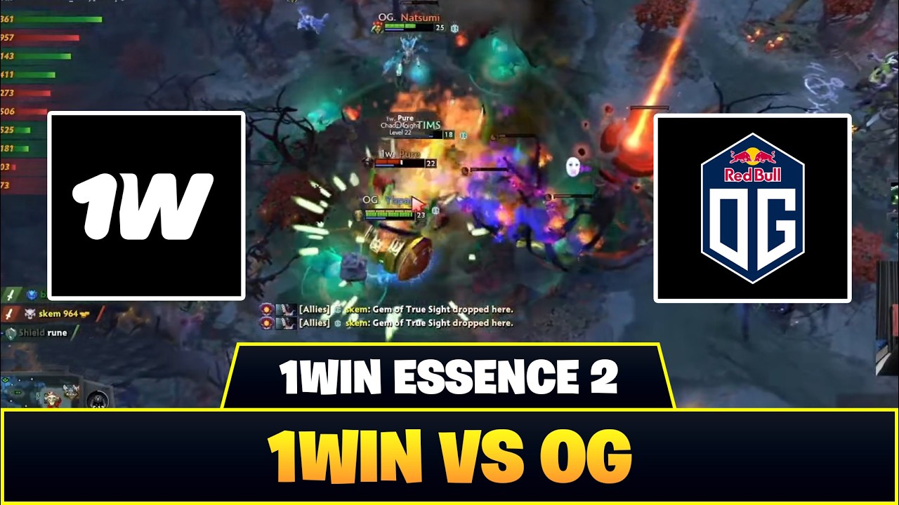 [ID] GELO DI GAS SAMPAI FOUNTAIN COY! SILENCE SEMUA! 1WIN VS OG ▌1WIN ESSENCE 2 DOTA 2 HIGHLIGHTS