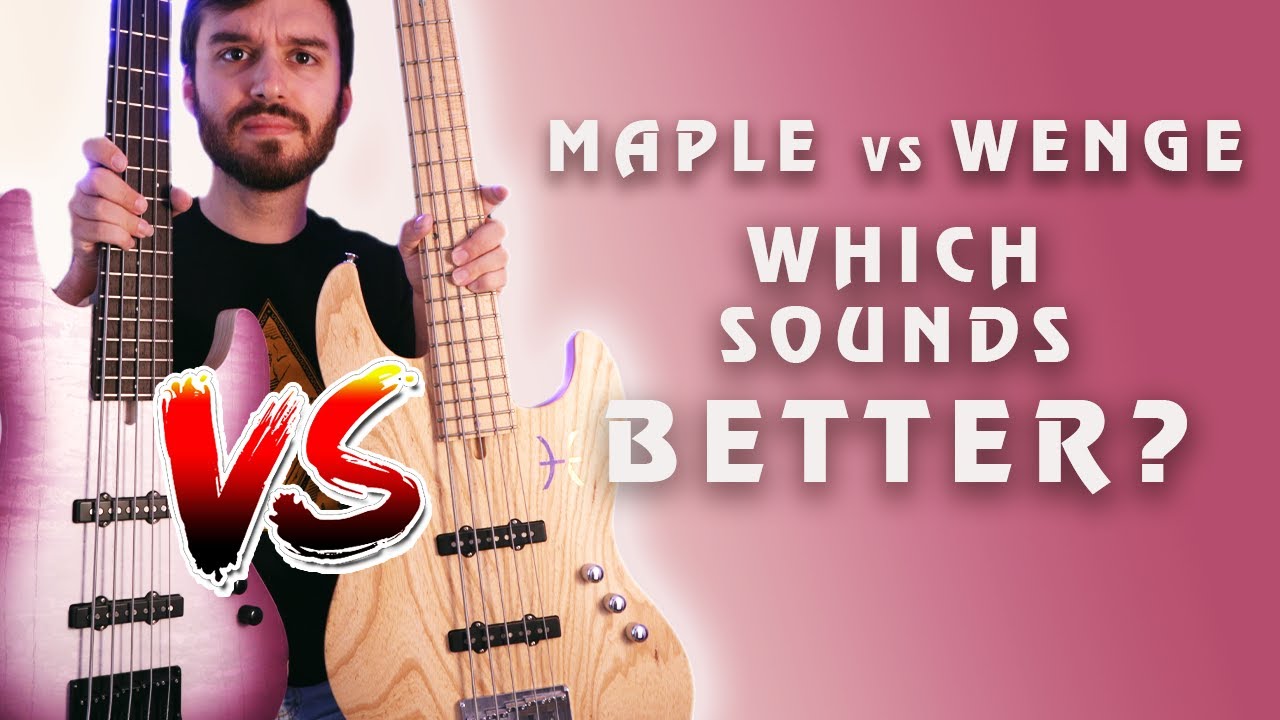 Which Bass Neck Sounds Better? Maple vs Wenge